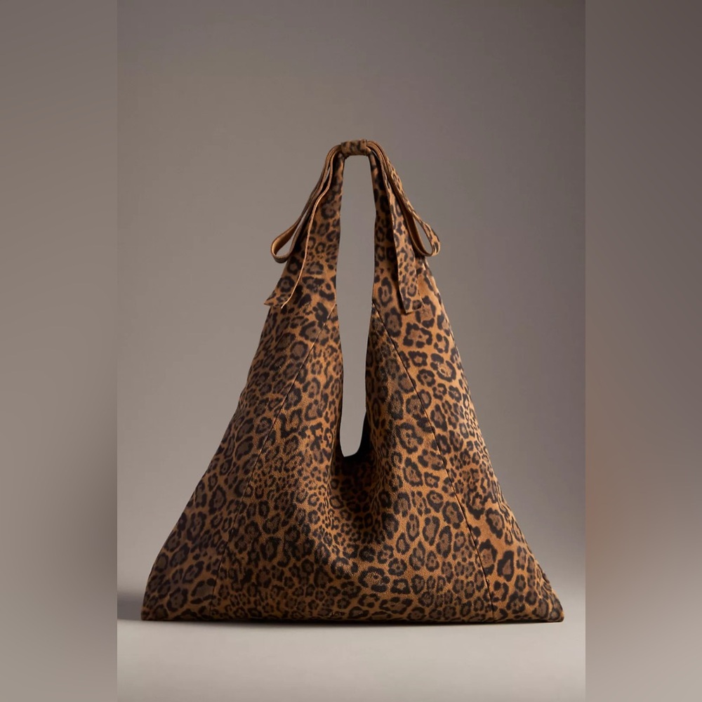 NWOT Dolce Vita Leopard Print Hobo Bag